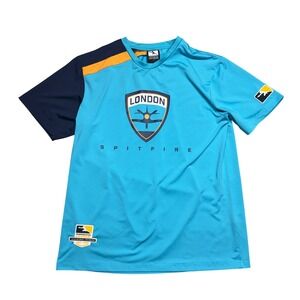London Spitfire Overwatch League Inaugural Season 2017-2018 Jersey Blue Mens L
